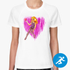 Женская спортивная футболка