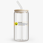 Банка с бамбуковой крышкой