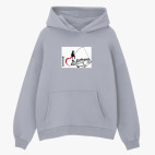 Толстовка худи оверсайз