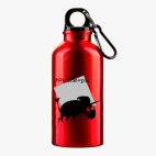 Металлическая бутылка 400 мл UV-DTF