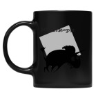 Кружка цветная UV-DTF