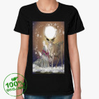 Женская футболка органик