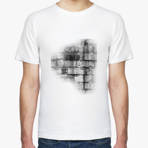 Футболка с принтом Стена