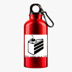 Металлическая бутылка 400 мл UV-DTF