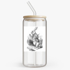 Банка с бамбуковой крышкой