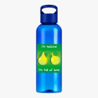 Прозрачная спортивная бутылка