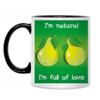 Кружка двухцветная