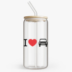 Банка с бамбуковой крышкой