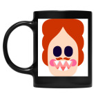 Кружка цветная UV-DTF