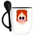 Кружка с ложкой