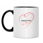 Кружка двухцветная