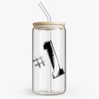 Банка с бамбуковой крышкой