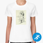 Женская спортивная футболка