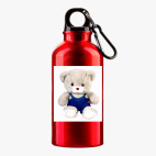 Металлическая бутылка 400 мл UV-DTF