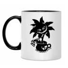 Кружка двухцветная