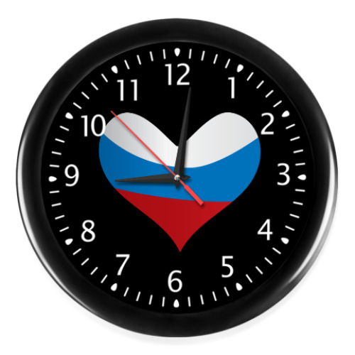 Настенные часы Флаг России