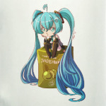 Хацунэ Мику и сок