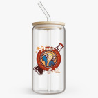 Банка с бамбуковой крышкой