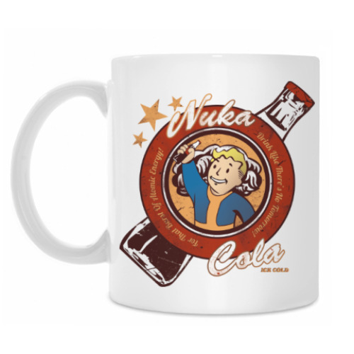 Кружка Fallout Nuka Cola Vault Boy