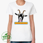 Женская футболка органик