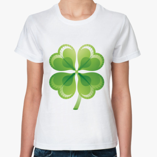 Классическая футболка Клевер