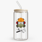 Банка с бамбуковой крышкой