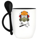 Кружка с ложкой