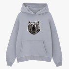 Толстовка худи оверсайз