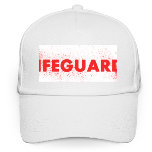 Кепка бейсболка с принтом Lifeguard