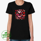 Женская футболка органик