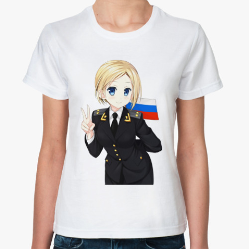 Классическая футболка Наша няша. Поклонская