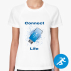 Женская спортивная футболка