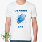 Мужская футболка органик