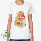 Женская футболка органик