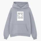 Толстовка худи оверсайз