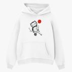 Толстовка худи оверсайз