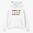 Толстовка худи оверсайз