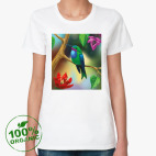 Женская футболка органик