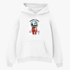 Толстовка худи оверсайз