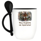 Кружка с ложкой