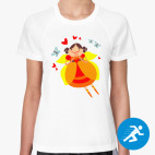 Женская спортивная футболка