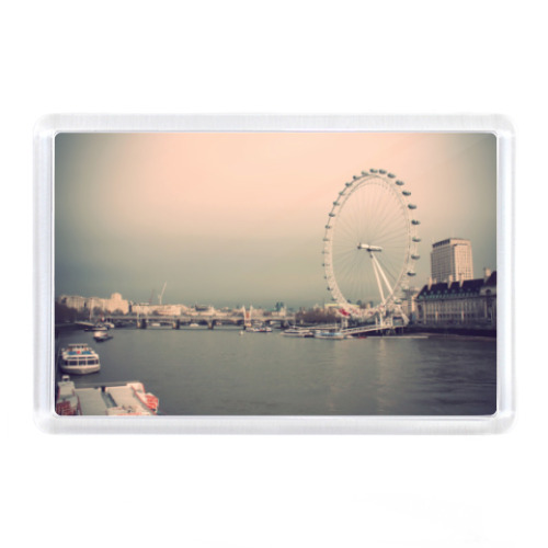 Магнит с принтом Лондон