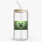 Банка с бамбуковой крышкой