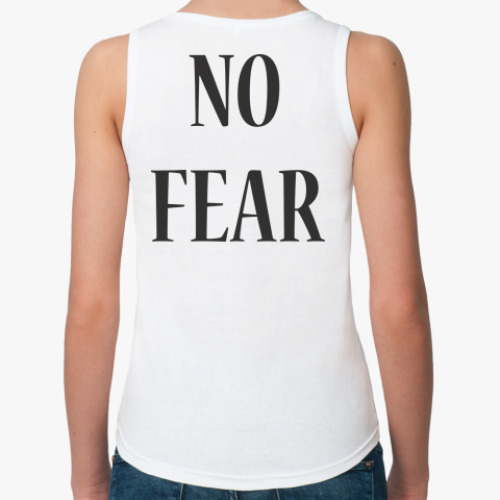 Женская майка с принтом NO FEAR [MADONNA]