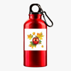 Металлическая бутылка 400 мл UV-DTF