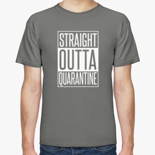 Футболка STRAIGHT OUTTA QUARANTINE