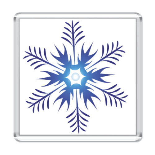 Магнит  Снежинка