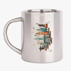 Кружка металлическая