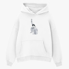 Толстовка худи оверсайз