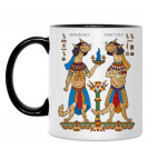 Кружка двухцветная